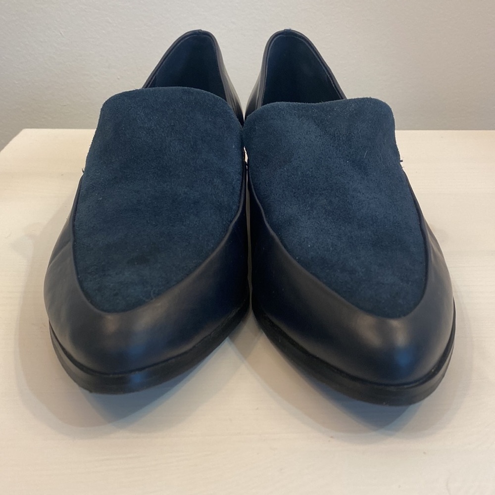Lord & Taylor Leather Pointed Heeled‎ Loafers - Picture 2 of 13